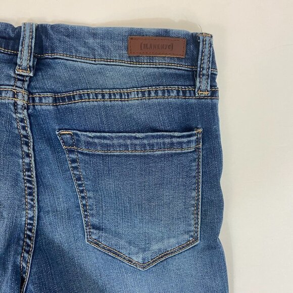 Blank NYC Jeans Women's Size 26 (26 x 27) Low Rise Skinny Rough Hem Light Wash - Picture 9 of 11